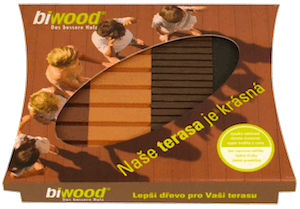 Vzorník materiálu biwood WPC/BPC